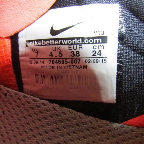 Nike Free 5.0 TR Fit Women's Running Shoe Sneaker 704695-007 - Picture 7 of 7